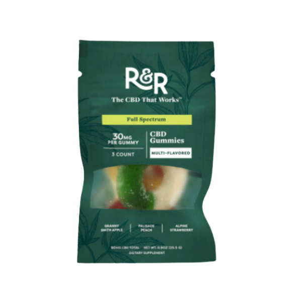 R&R Full Spectrum CBD Gummy Rings