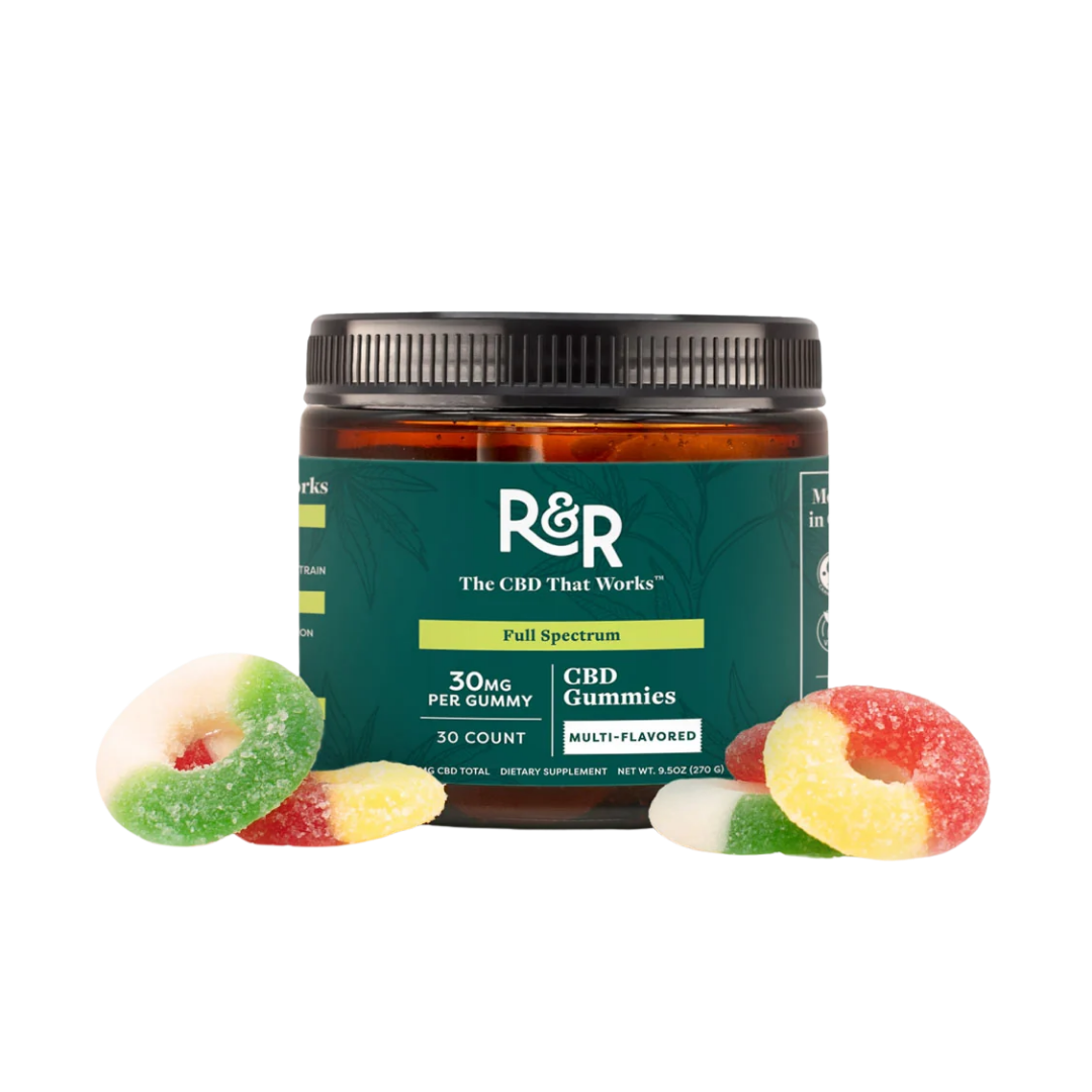 R&R Full Spectrum CBD Gummy Rings