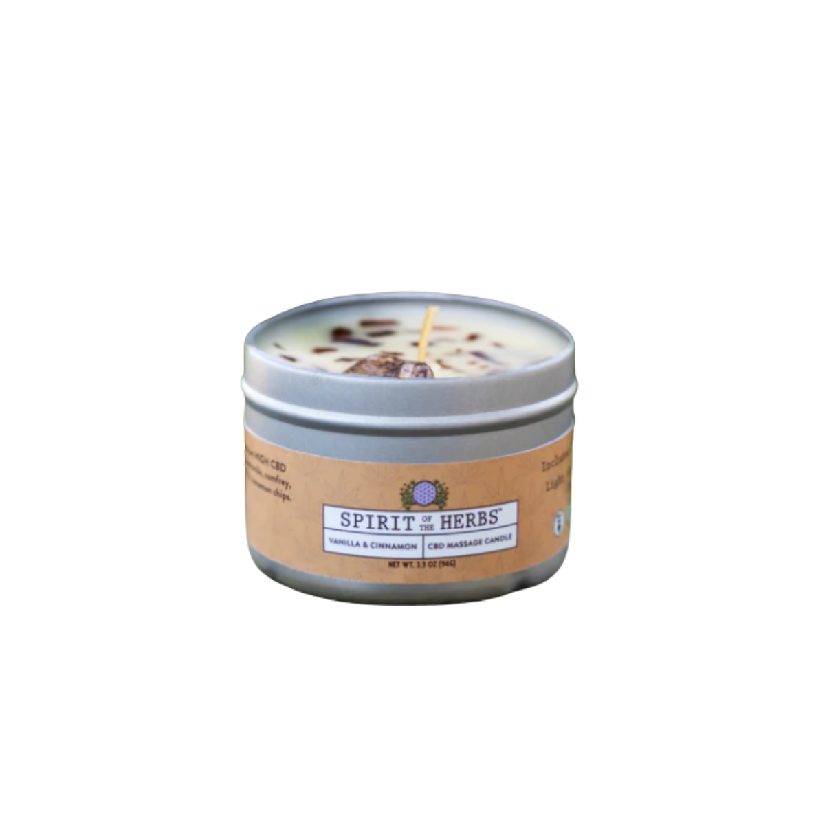 Spirit of the Herb Massage Candle