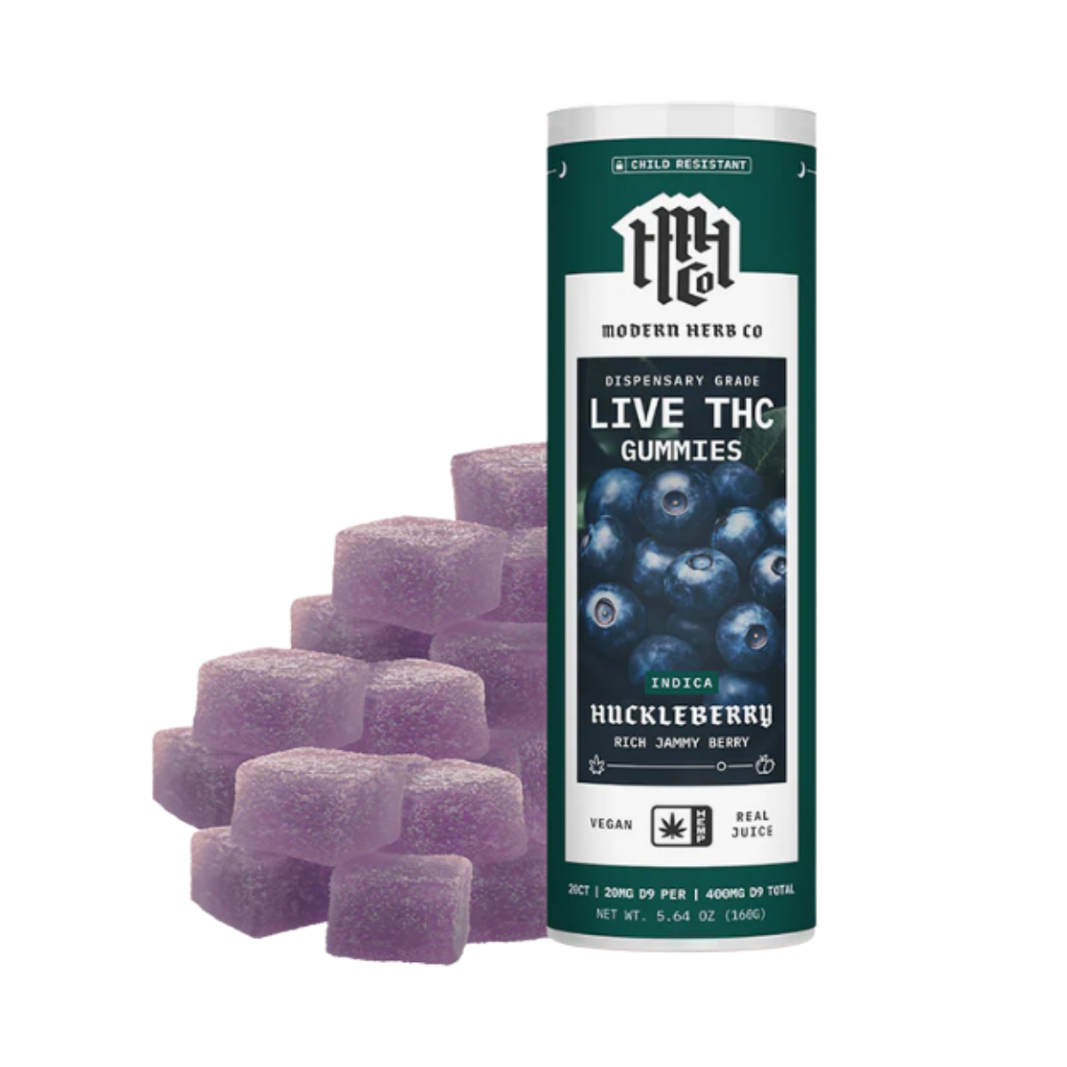 Modern Herb Co Live Resin Gummy 20mg D9