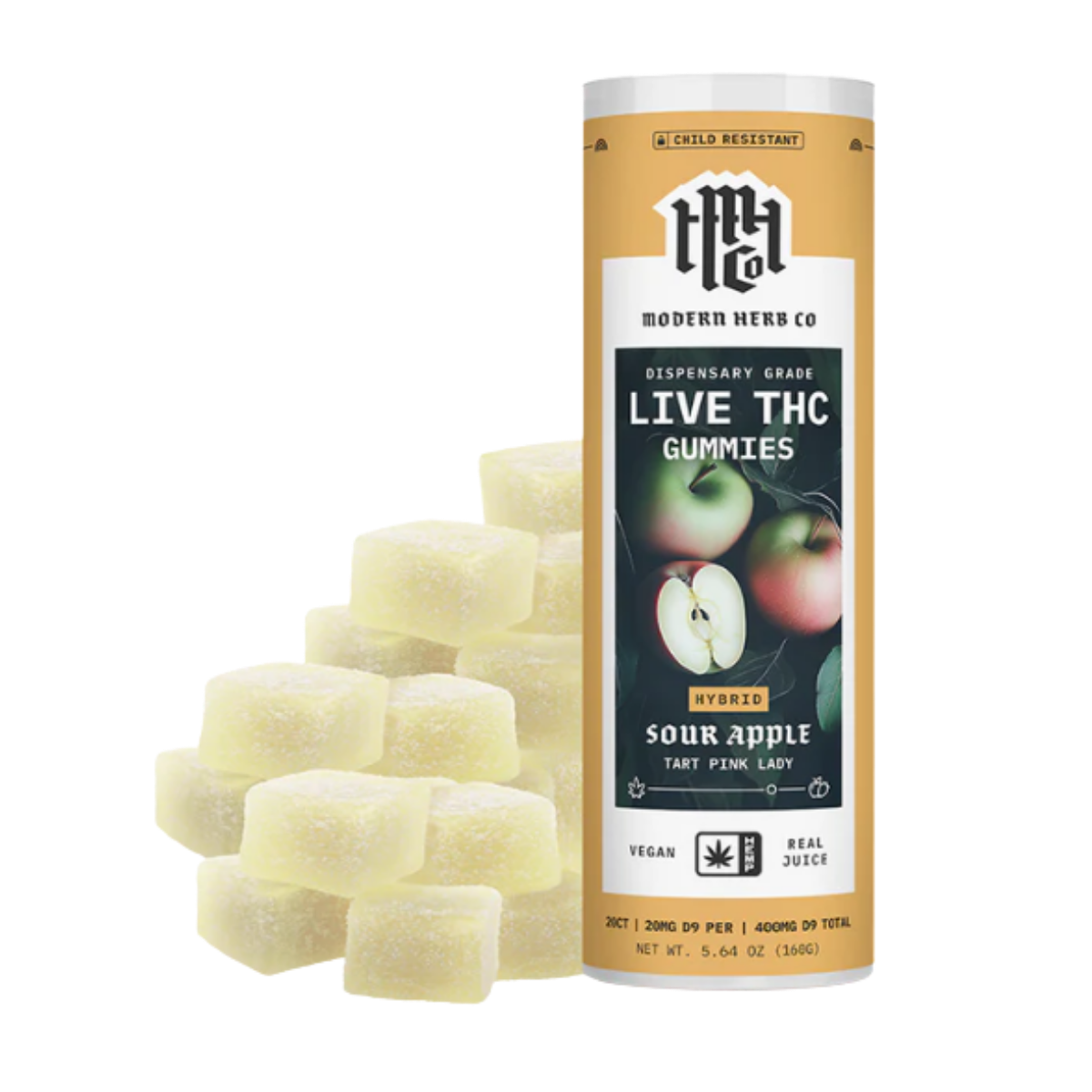 Modern Herb Co Live Resin Gummy 20mg D9
