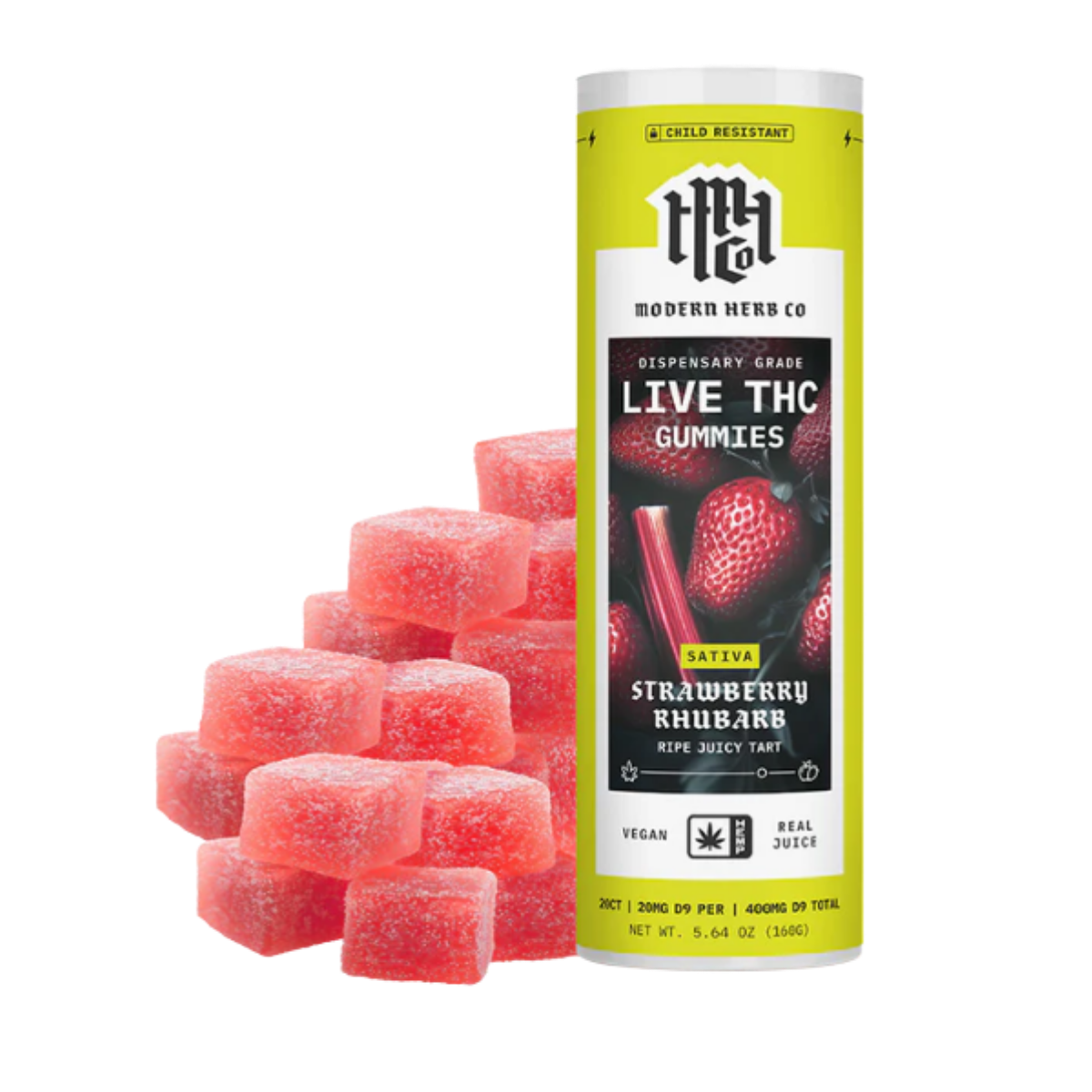 Modern Herb Co Live Resin Gummy 20mg D9