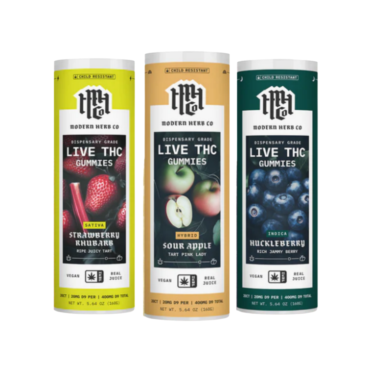 Modern Herb Co Live Resin Gummy 20mg D9