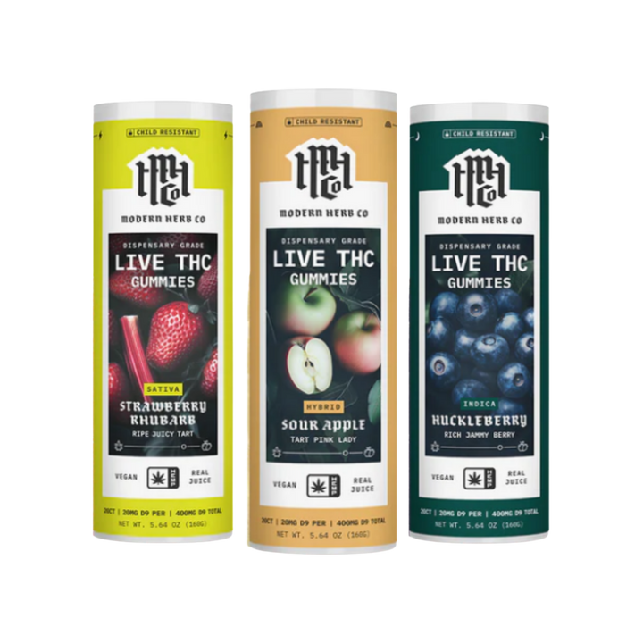 Modern Herb Co Live Resin Gummy 20mg D9