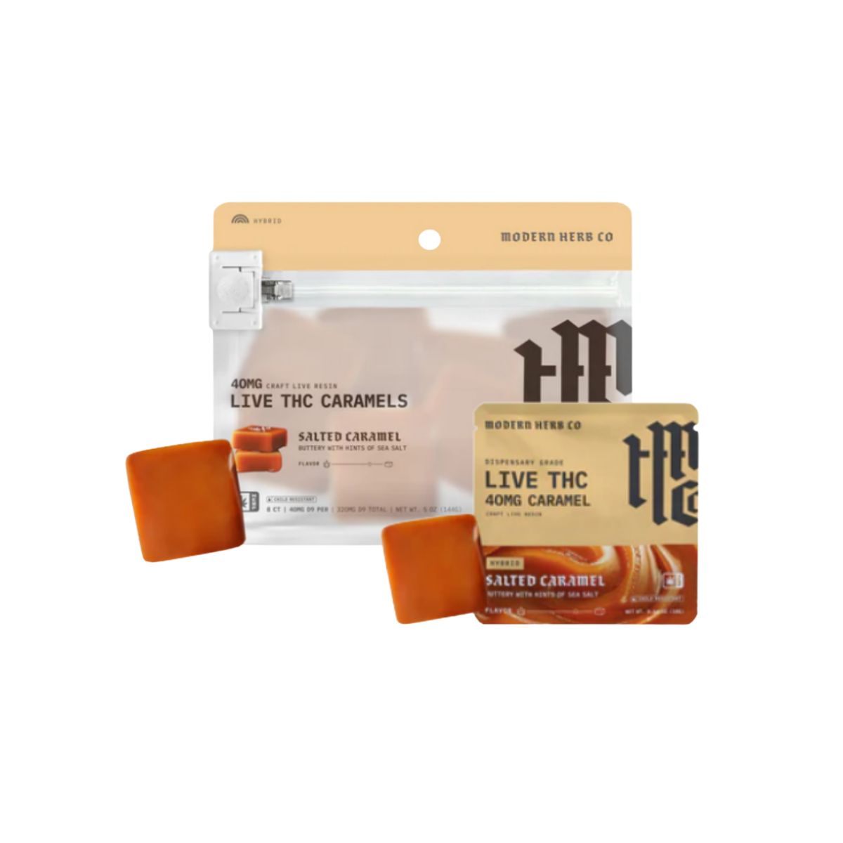 Modern Herb Co Caramels 40mg D9