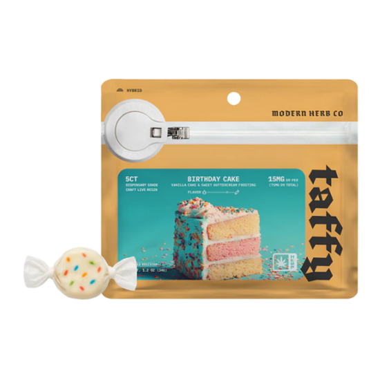 Modern Herb Co Taffy 75mg D9