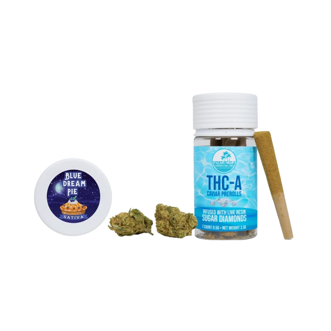 Palms Hemp THCa Caviar Pre-Rolls 7ct