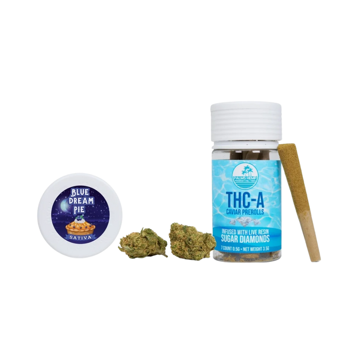 Palms Hemp THCa Caviar Pre-Rolls 7ct