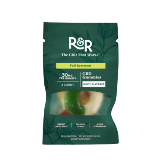 R&R Full Spectrum CBD Gummy Rings