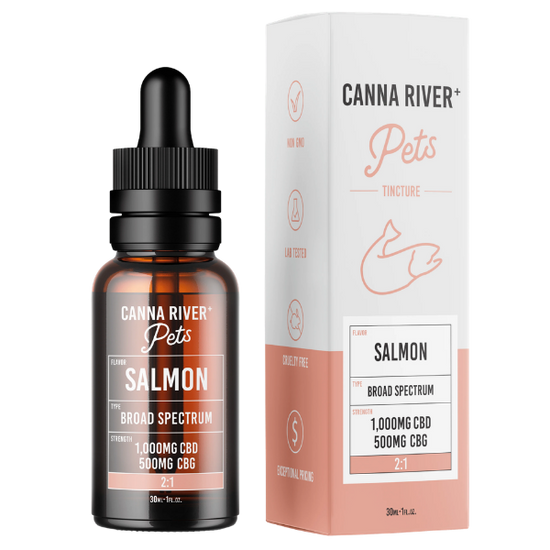 Canna River+ Pet Oils (CBD+CBG)
