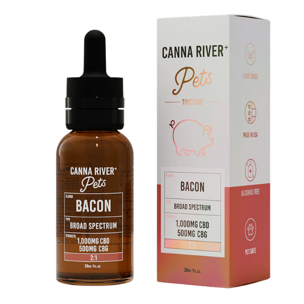 Canna River+ Pet Oils (CBD+CBG)