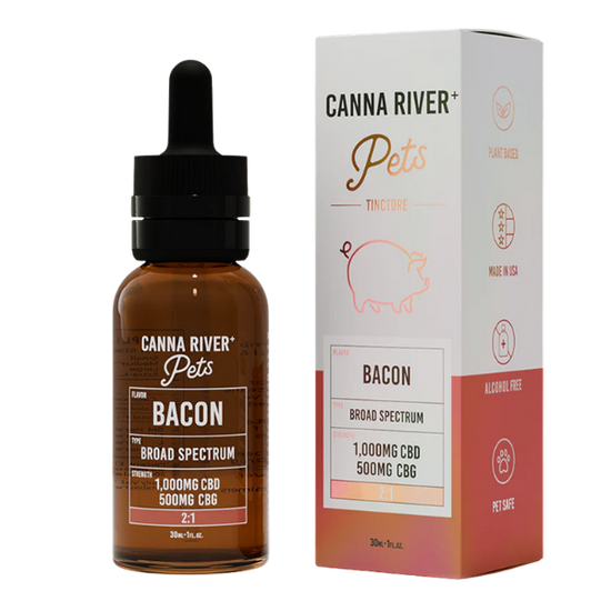 Canna River+ Pet Oils (CBD+CBG)