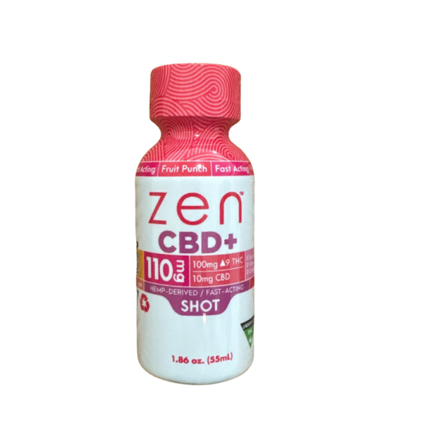 ZenCBD+ Fruit Punch 100mg Shot