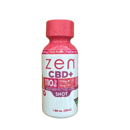 ZenCBD+ Fruit Punch 100mg Shot