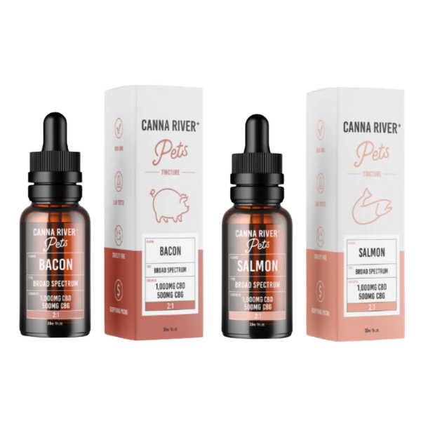 Canna River+ Pet Oils (CBD+CBG)