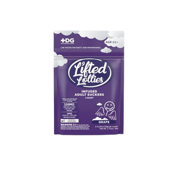 Lifted Lollies 5ct (20mg Delta 9 + CBD)